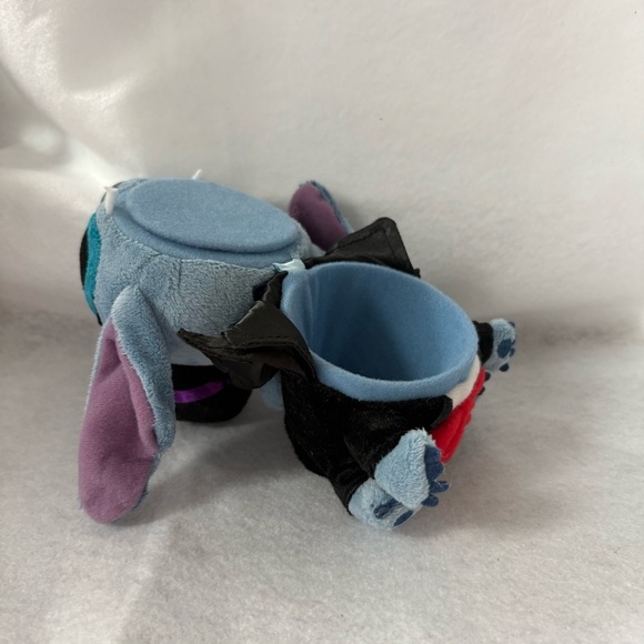 STITCH Dracula Holder Halloween Disney Japan Red Bow Tie Blue Black - Picture 8 of 13